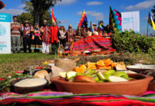 Celebración a la Pachamama en la Isla Martín García